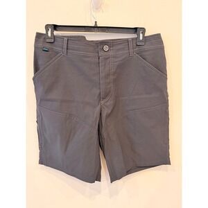 KUHL Mens Charcoal Gray Outdoor Hiking Cargo Shorts Size 36 NWOT